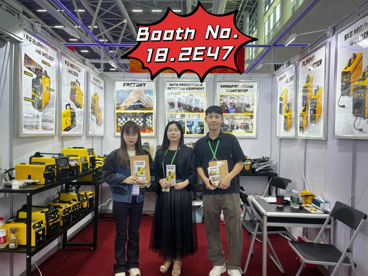 TAMPLAR Welding on the first day of the 137th Canton Fair