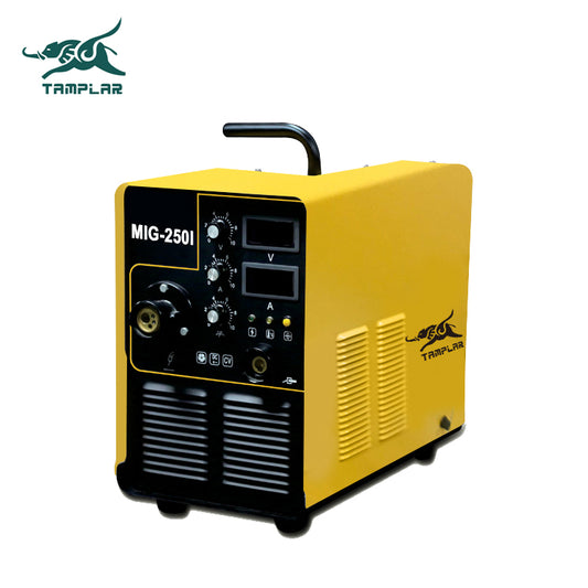 MIG-250I China supplier Building Material Shops Gasless 1Kg Wire Holder 220V Analog Gasless Welding Machine