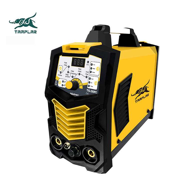 Soldadora inversora IGBT TIG-200PC de 220 V, pequeña, 3 en 1, soldadora TIG MMA Pulse TIG