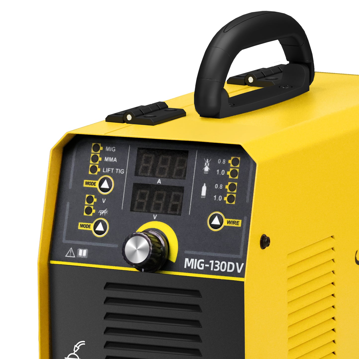 MIG-130DV High Quality Simple 1Kg Multi-process 110V 220V Dual Voltage Mig Welding Machine maquinas de soldar 3 in1