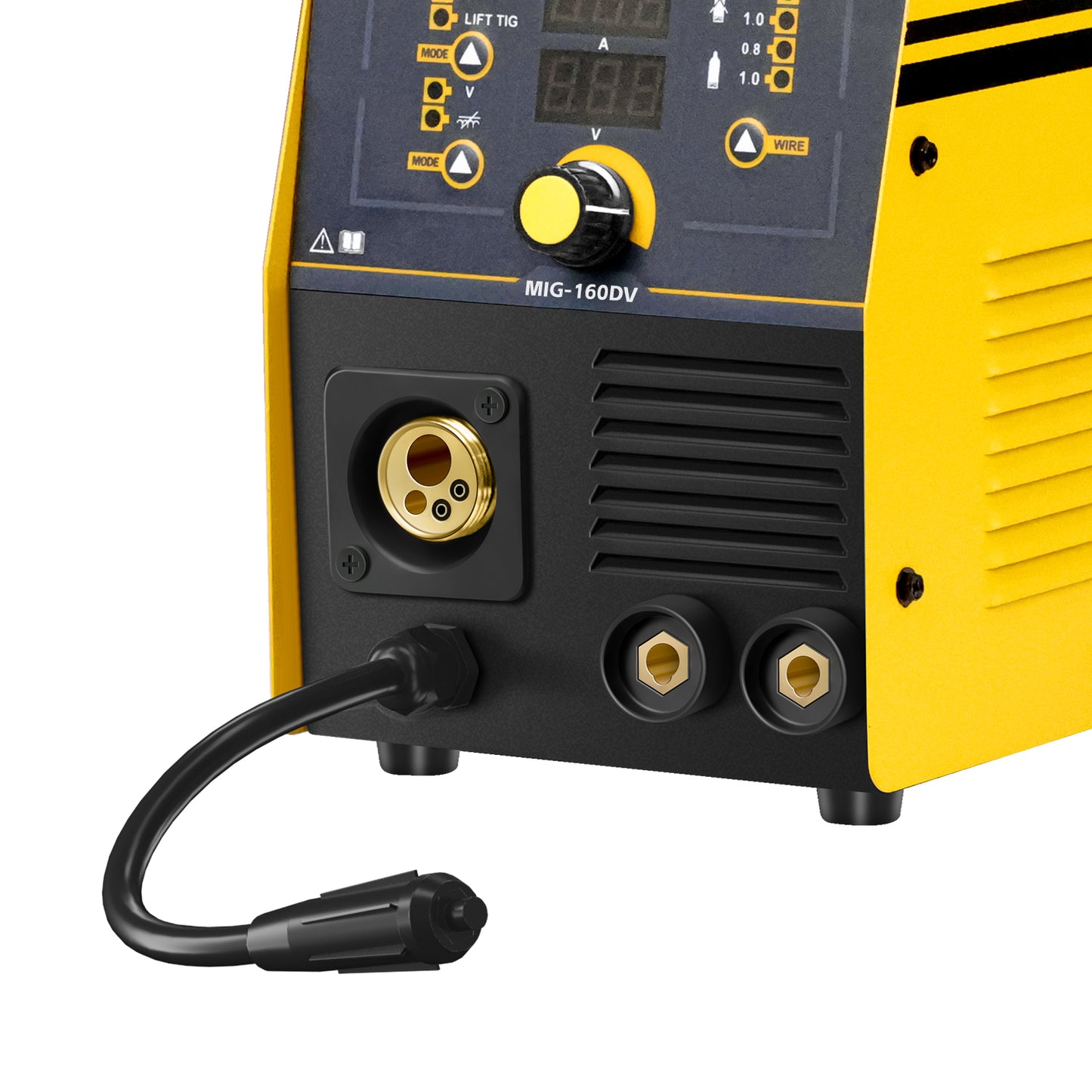 MIG-160DV Metal Panel Household Mig Welder Set IGBT Mini Mig Welder Without Gas Mig Welding Machine