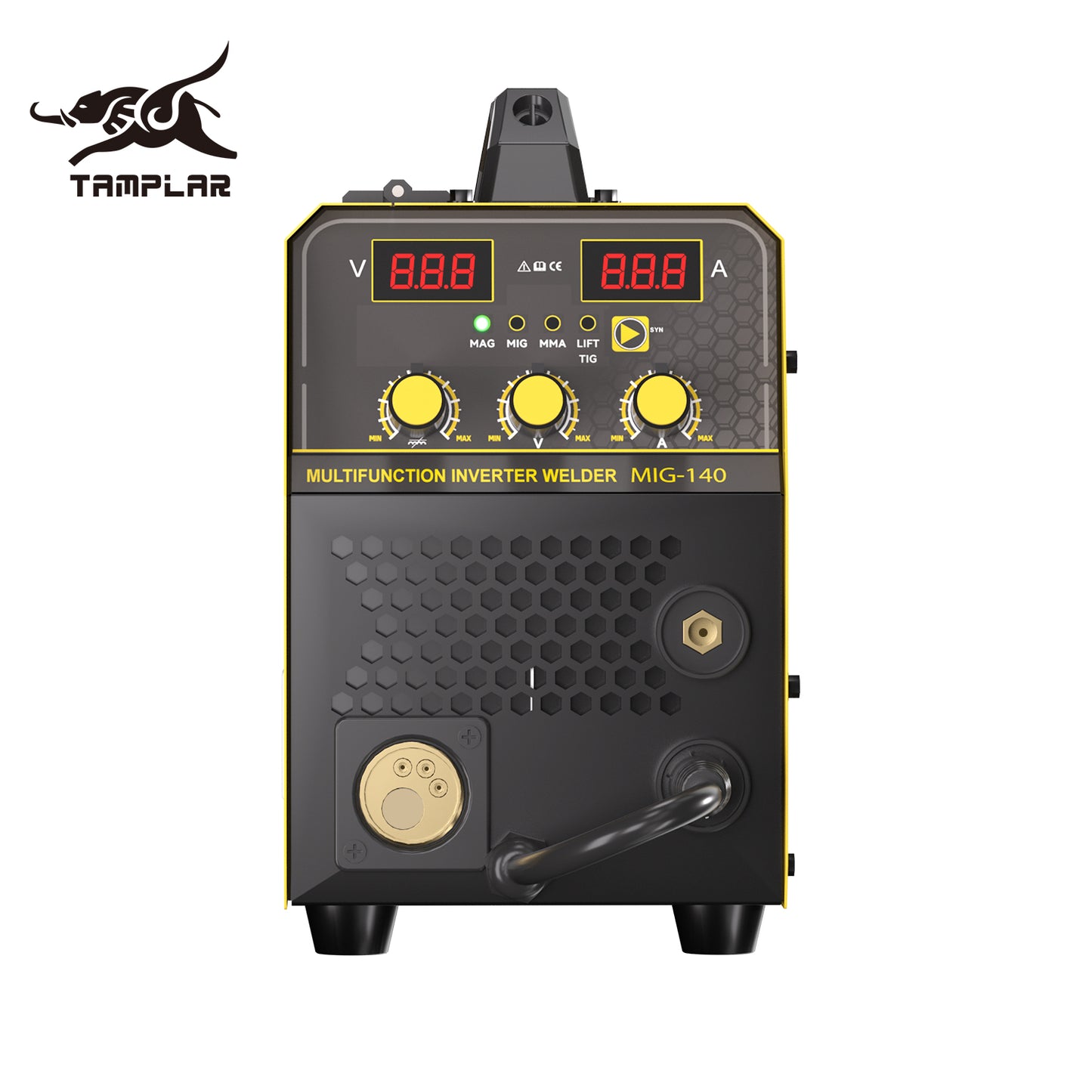 MIG-140P TAMPLAR 5kg mini welding machine portable 4 in 1 welder soldadora mig 140A
