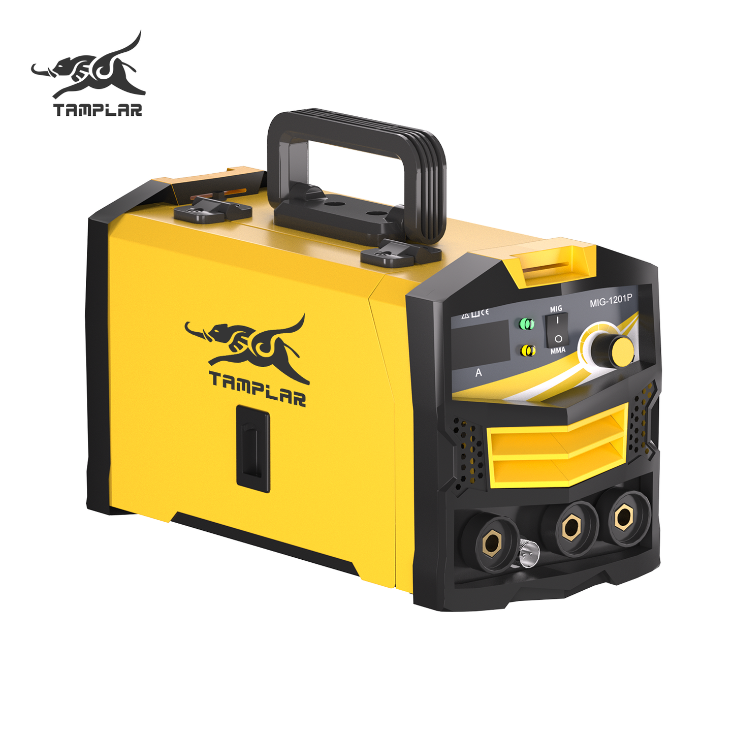 MIG-1201P Factory OEM hot Sales plastic style 2 in 1 Mma Mig 1Kg Wire Holder Metal Gasless Plastic 110V Mig Welding Machine