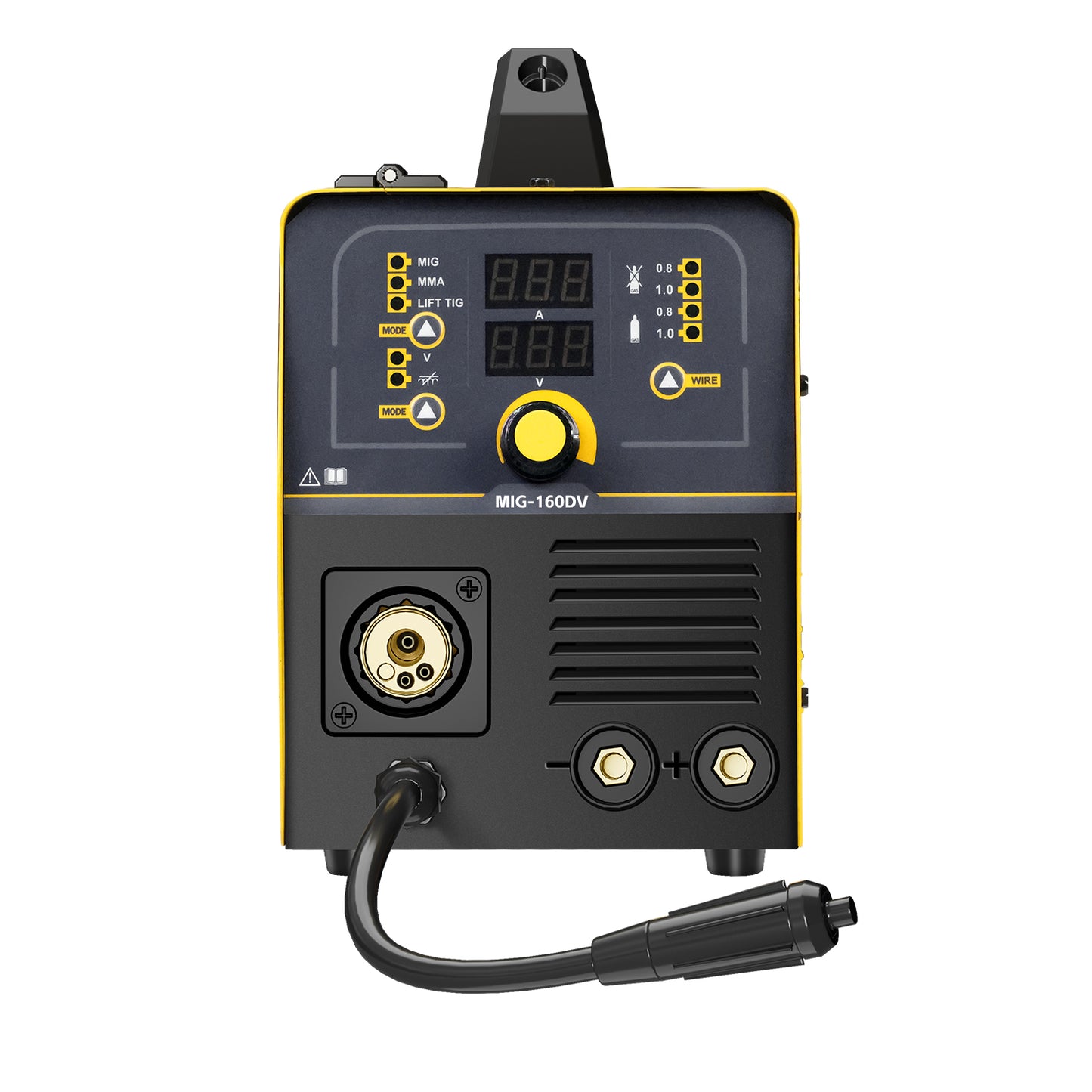 MIG-160DV Metal Panel Household Mig Welder Set IGBT Mini Mig Welder Without Gas Mig Welding Machine