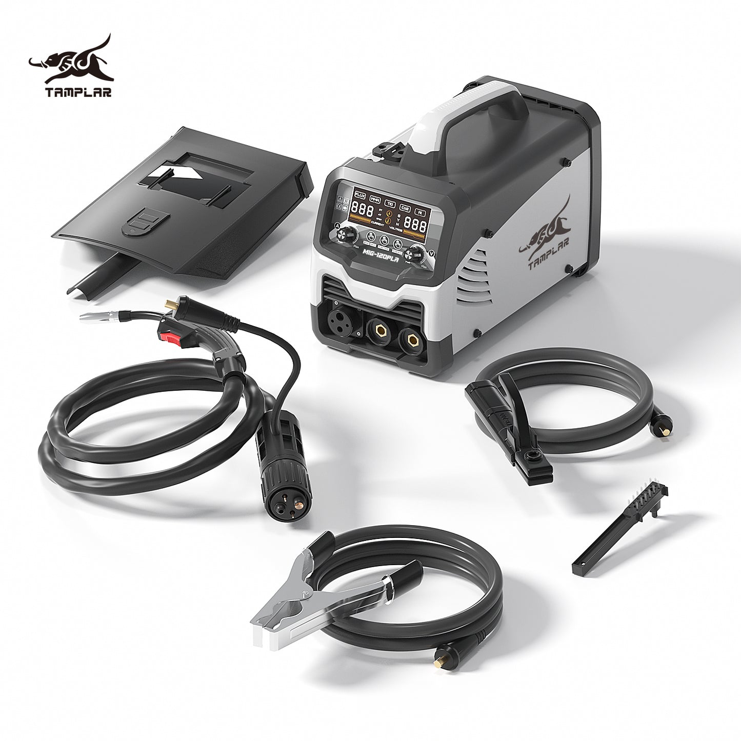 715MIG-120PLA Factory 5-in-1 Welder with Lift TIG, OEM for Welding Aluminum/Steel, LCD Display No Gas