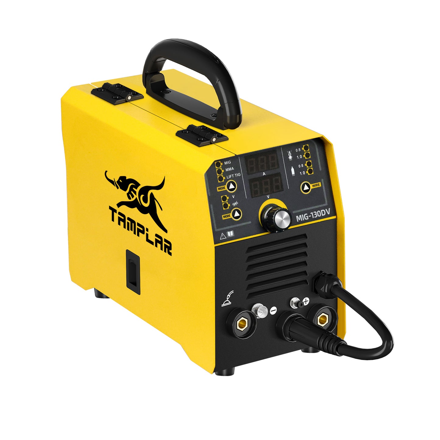 MIG-130DV High Quality Simple 1Kg Multi-process 110V 220V Dual Voltage Mig Welding Machine maquinas de soldar 3 in1