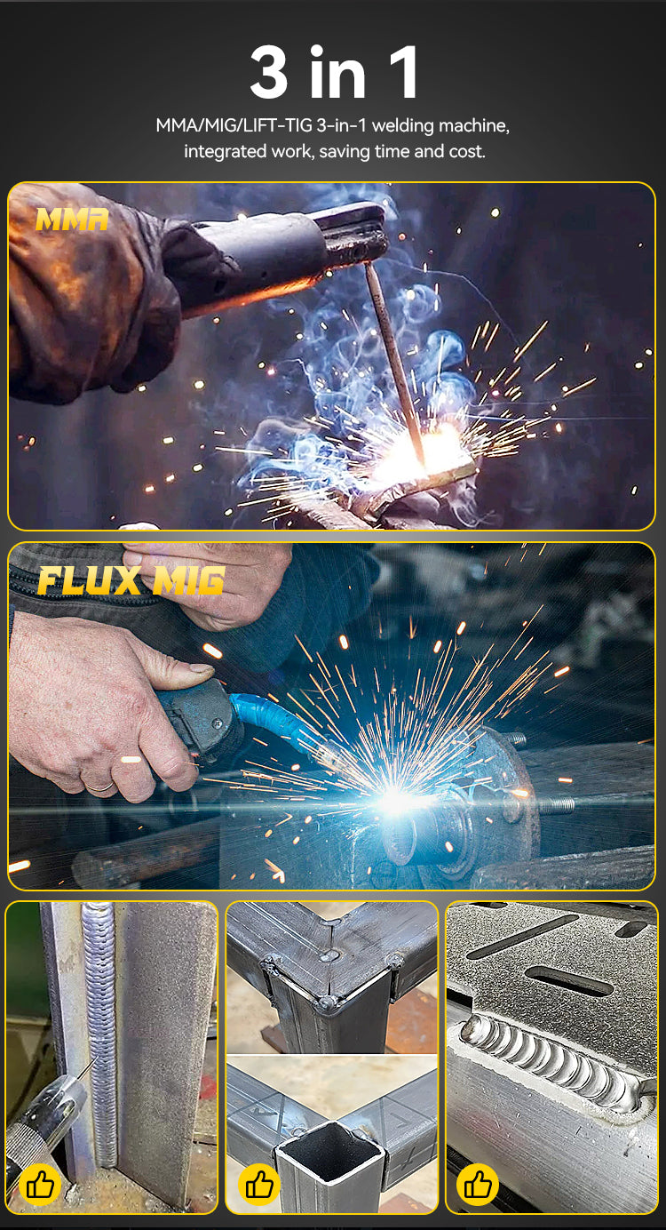 MIG-1202P High Quality Wholesale Mig Mma 2 In 1 Mig Welding Machine Without Gas Welder welding machine