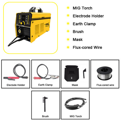MIG-200P Professional lift tig welding machine Made Manufacturing Plant Construction Works Single Pulse Welding Machine