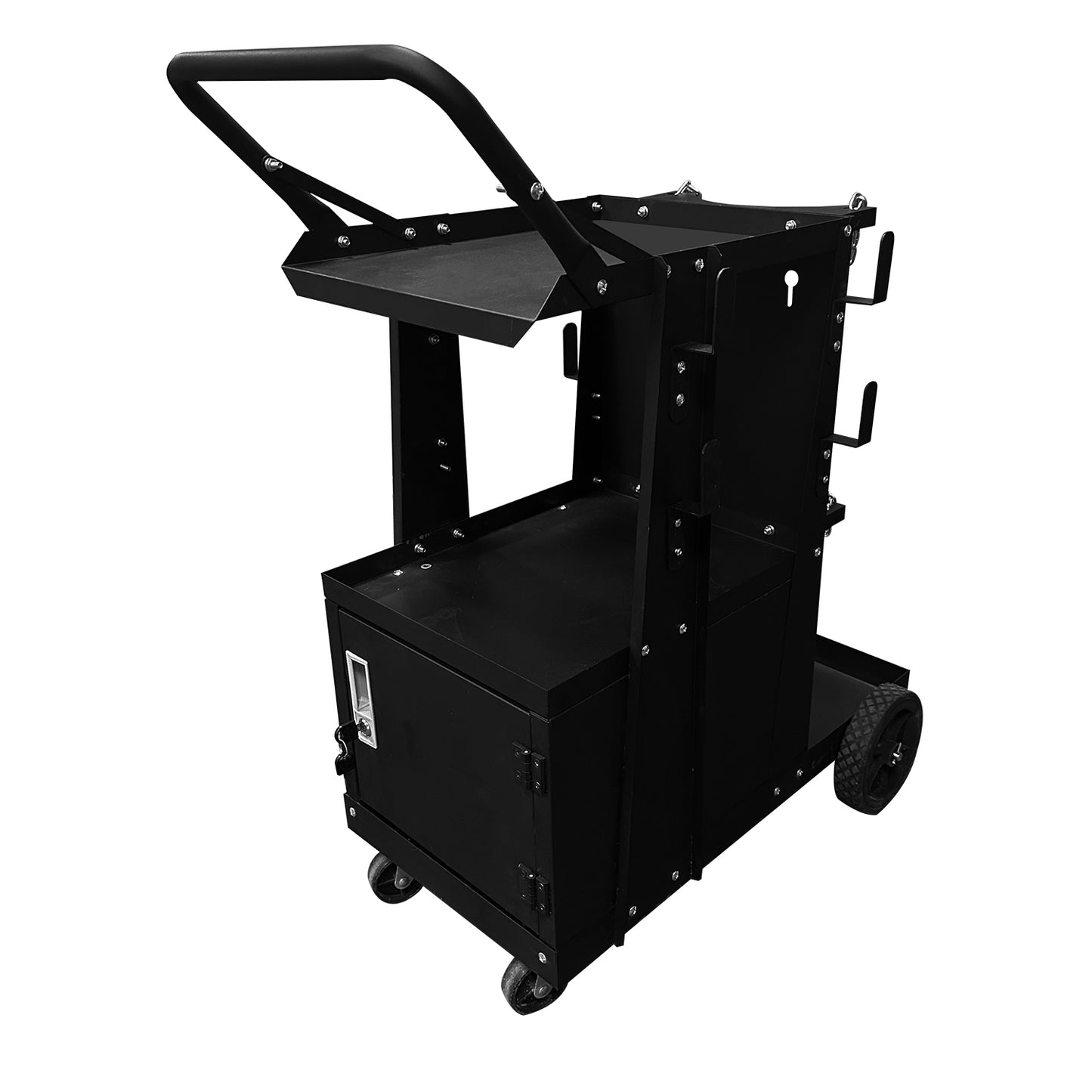 Carro para máquina de soldar de alta resistencia Tamplar WTC3-T02 con cerradura Carro para cortadora MIG MMA TIG PLASMA
