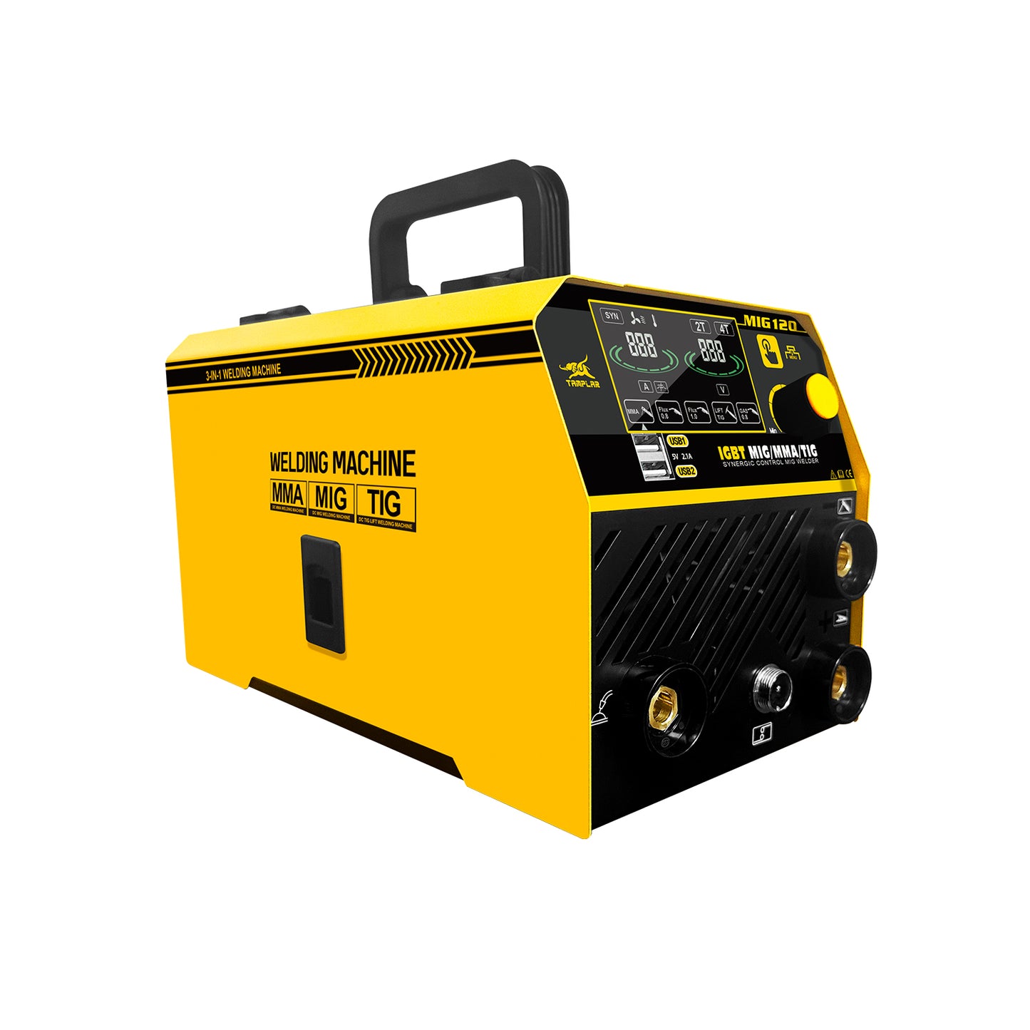 MIG-120L Tamplar weld MIG 120 140 160 180 gasless no gas mig welding machine portable 3 in 1 TIG MMA MIG welder maquina de soldar