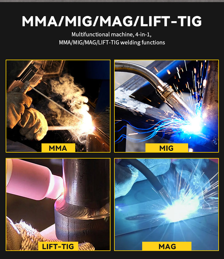MIG-140P TAMPLAR 5kg mini welding machine portable 4 in 1 welder soldadora mig 140A
