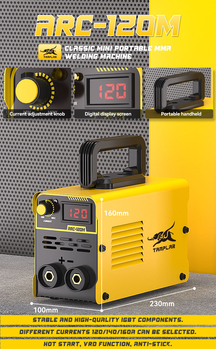 ARC-120M Portable Mini MMA Welder Machine OEM Supplier for Wholesale mini welding machine Production
