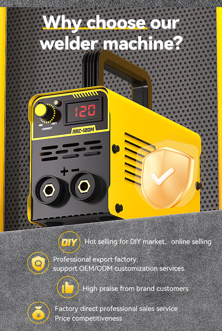 ARC-120M Portable Mini MMA Welder Machine OEM Supplier for Wholesale mini welding machine Production