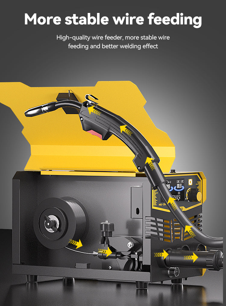 MIG-1206L All-in-One Welding Machine Supplier | MIG TIG MMA Multi Function Welder | CE Certified Factory Exporter