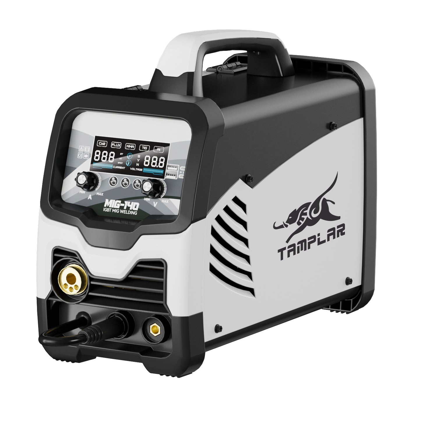 715MIG-140PAL Welding Machine Manufacturer from China Inverter MIG TIG MMA welding machine OEM ODM Available Aluminum welder
