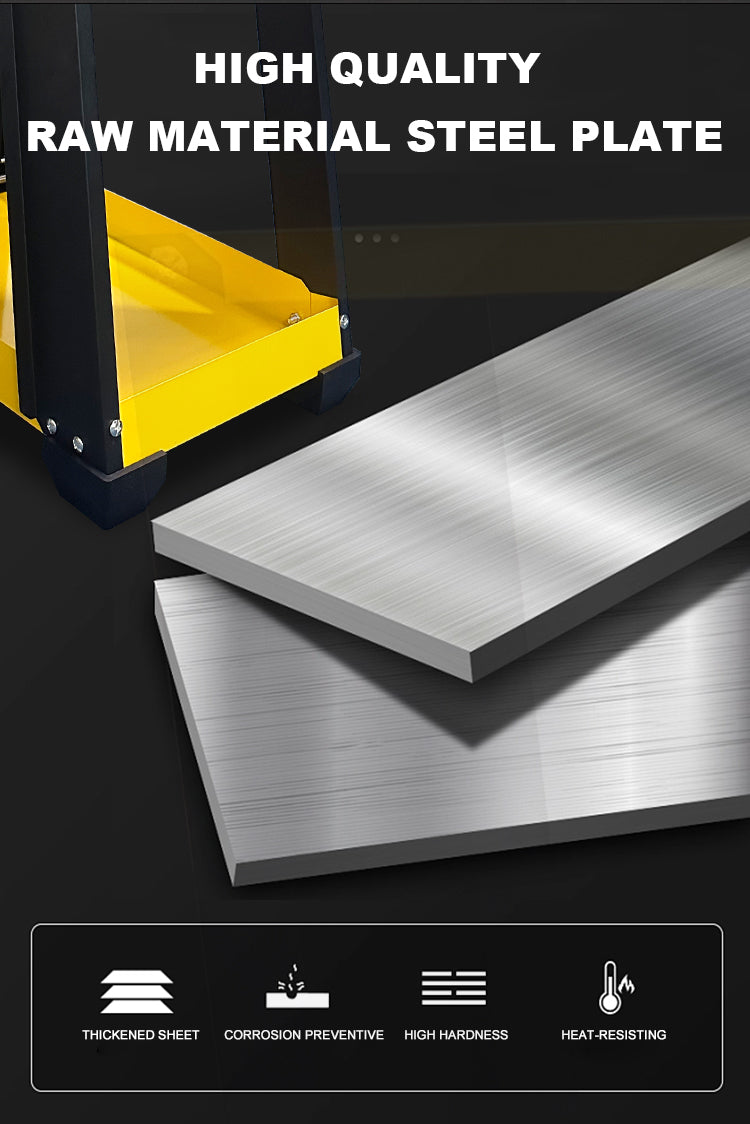 WTC2-T01 Wózek narzędziowy spawalniczy z dwoma warstwami i dużym tylnym kołem