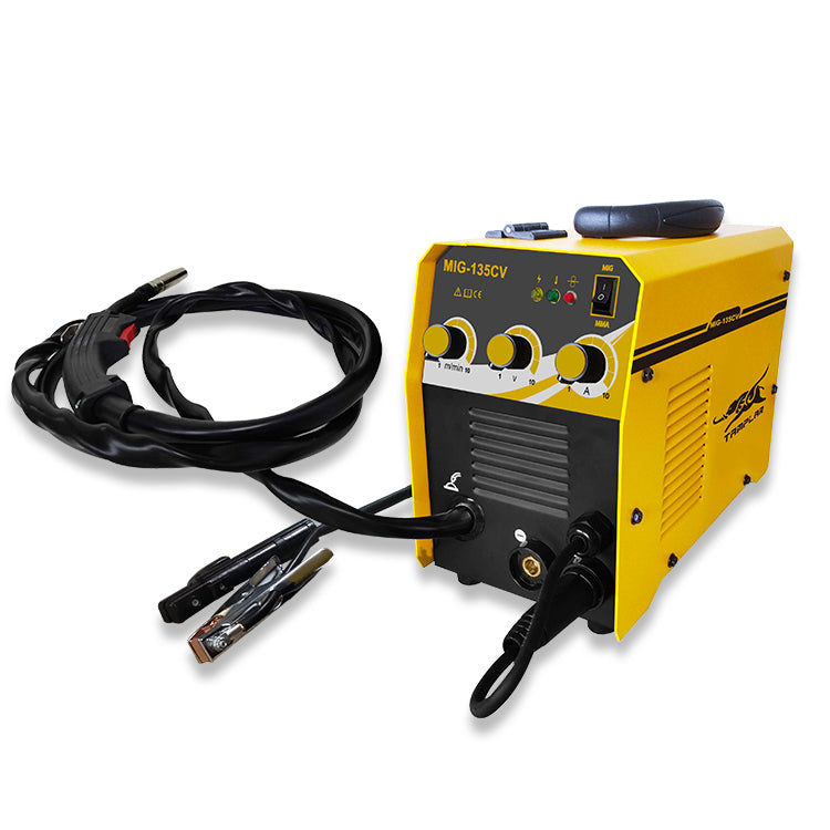 MIG-135CV Supplier Directly Supplies Portable 110V 220V Voltage 3 in 1 MMA/MIG/MAG welding Machine Arc Mig welder