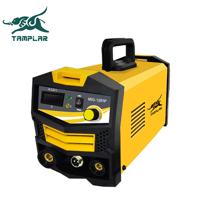 MIG-1201P Factory OEM hot Sales plastic style 2 in 1 Mma Mig 1Kg Wire Holder Metal Gasless Plastic 110V Mig Welding Machine