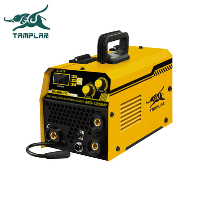 MIG-1202MT-A Factory wholesale supply inverter Mig Welding Machine 220V OEM ODM Portable Multi 120A 3 In 1 Tig Mag Mma Mig Welders machine gas or gasless