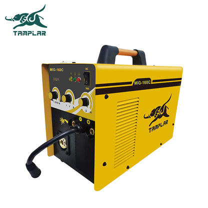 MIG-160C Best Portable Metal Gas Free Gasless Flux Core 5Kg Single Phase Cleaning Mig Welding Machine welding tool