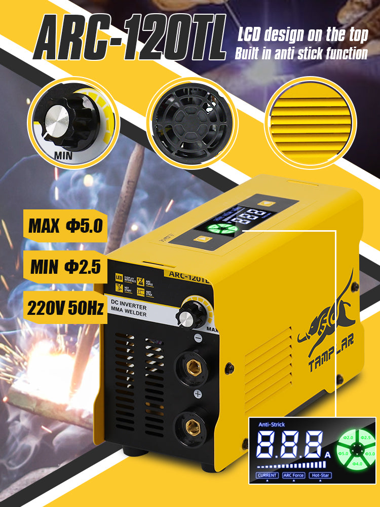 ARC-120TL Tamplar welding machine mma welder arc machine welding tamplarweld