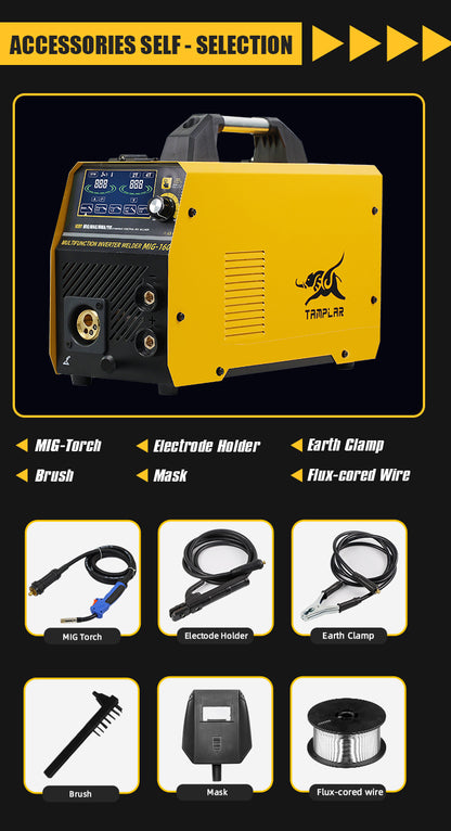 MIG-160L 1KG/5KG welding machinery 160A gas welding machine soldadora MIG mma welder machine