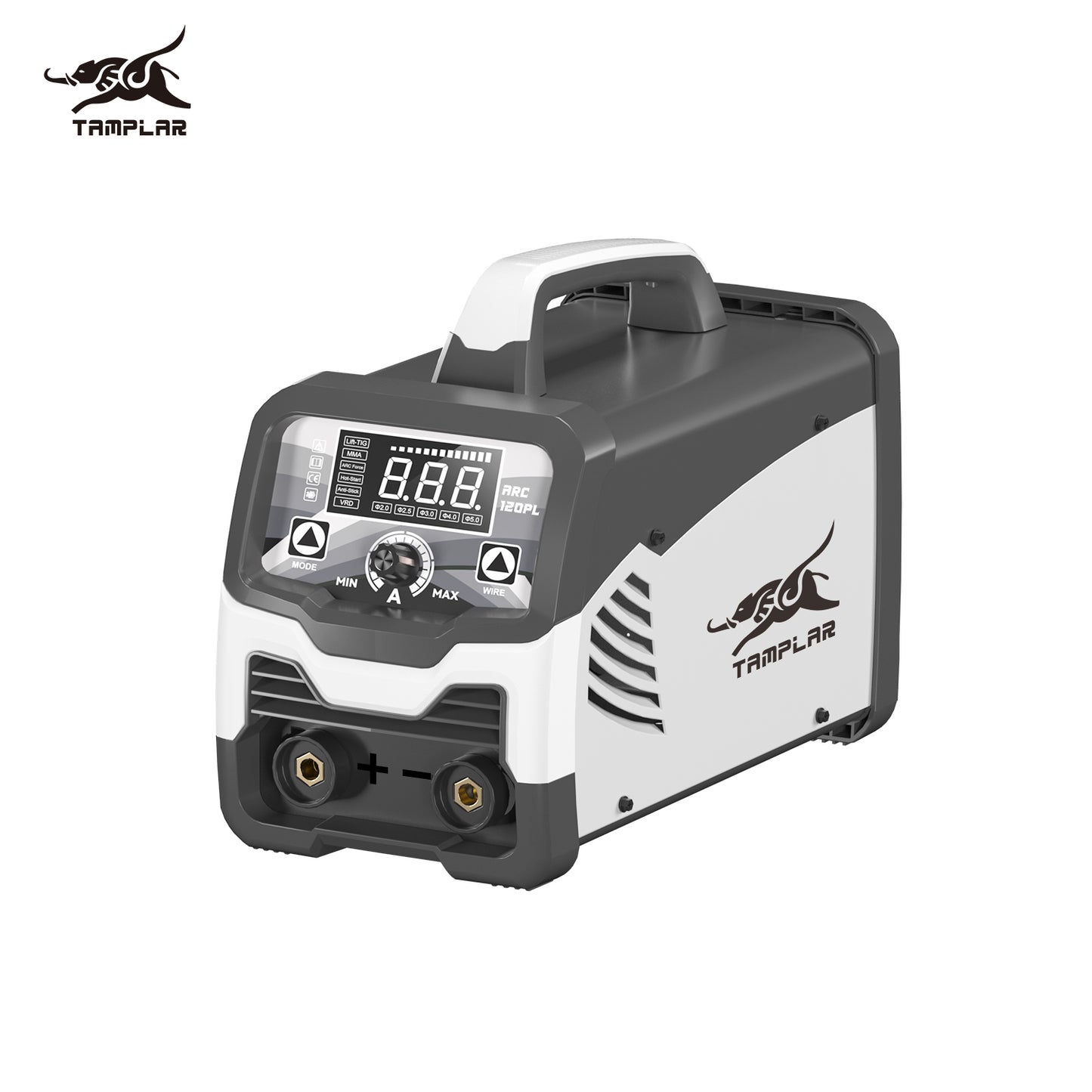 715ARC-120PL High Efficiency MMA Inverter LCD ARC Welder Compact Design for Home Use