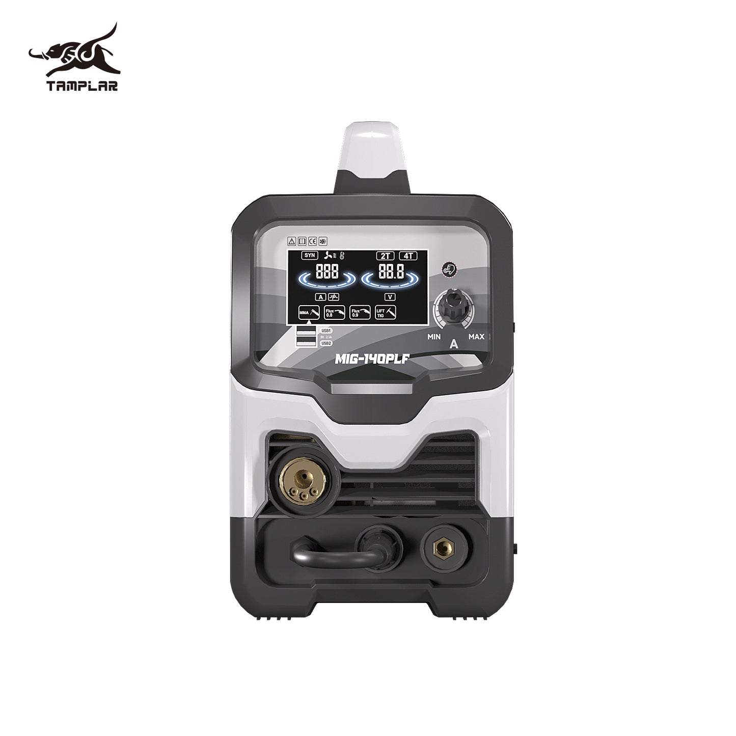 715MIG-140PLF 5kg LCD Inverter Welding Machine 4-in-1 Portable No Gas and Gas mig Welder for MMA & Lift TIG