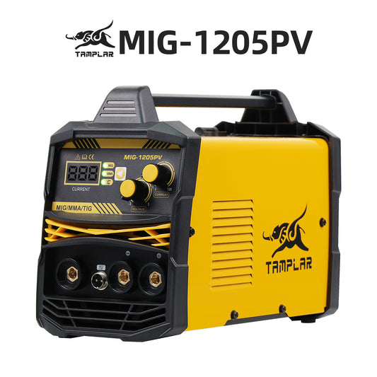 MIG-1205PV Mig High Performance Welding Machine 220V 120A Free Spare Parts Mig multifunction welding machine with accessories