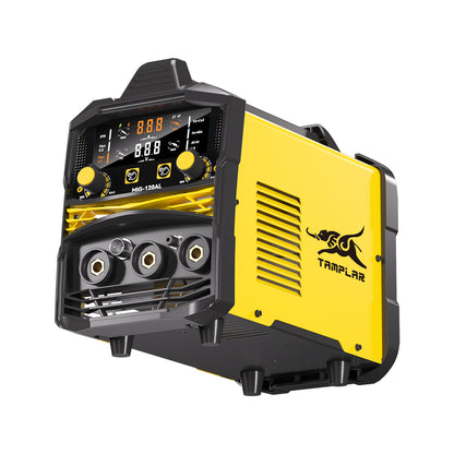 MIG-120AL TAMPLAR Aluminum Welder 120A 110V or 220V 5 in 1 mig Welding Machine portable Gas/Gasless Flux MIG/Lift TIG/Stick weld