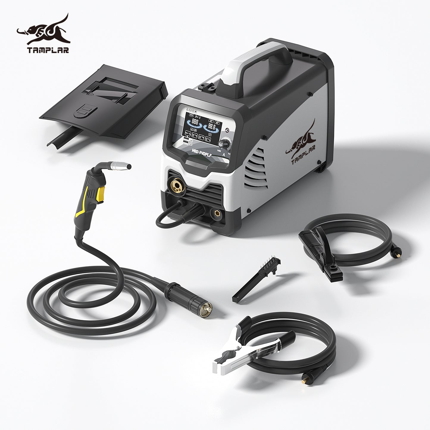 715MIG-140PLF 5kg LCD Inverter Welding Machine 4-in-1 Portable No Gas and Gas mig Welder for MMA & Lift TIG