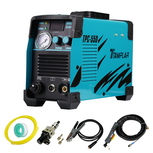 TTAMPLAR 55Amp Plasma Cutter - Touch Arc Plasma Cutting Machine with 110V/220V