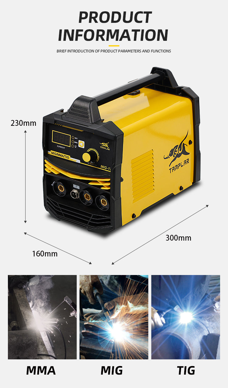 MIG-1205P Tamplar 120 welding machine mig welder portable mig welding machine