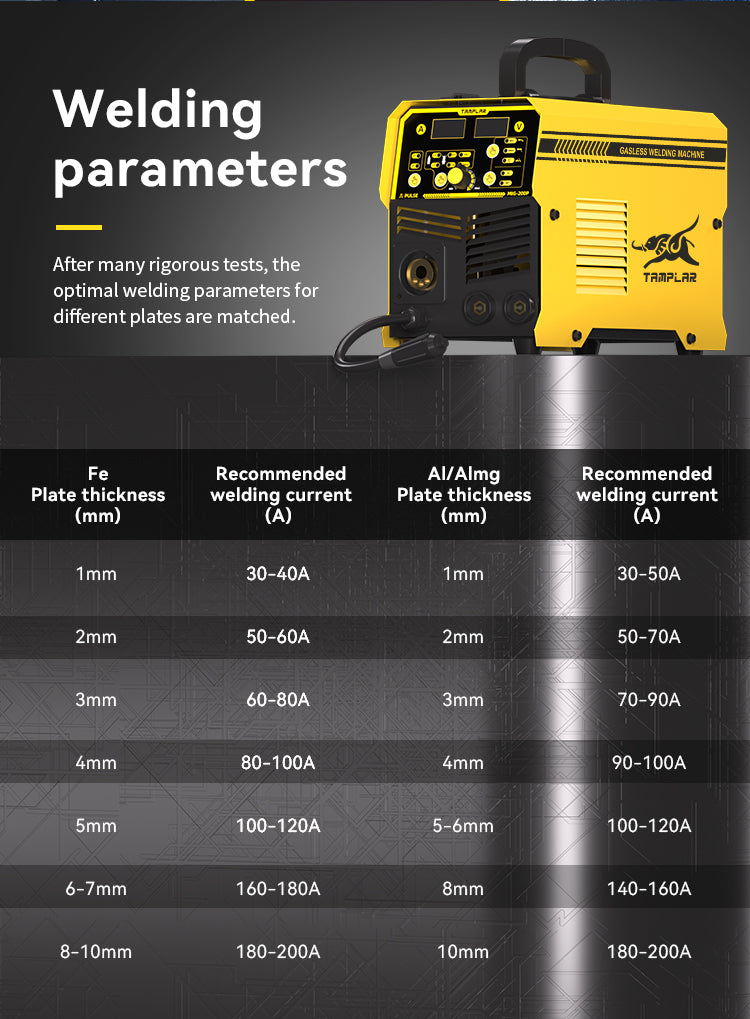 MIG-160AP TAMPLAR Aluminum welding machine wholesale price B2B customized 140A 160A 180A 200A