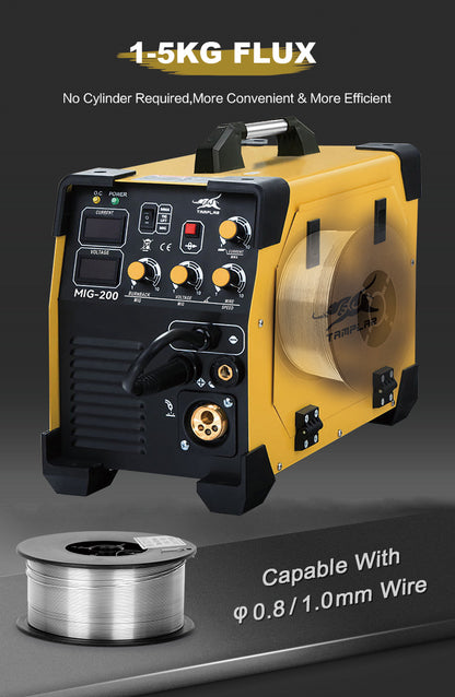 MIG-200 High quality mig welder 4 in 1 mma mig mag lift-tig arc welder mig portable welding machines