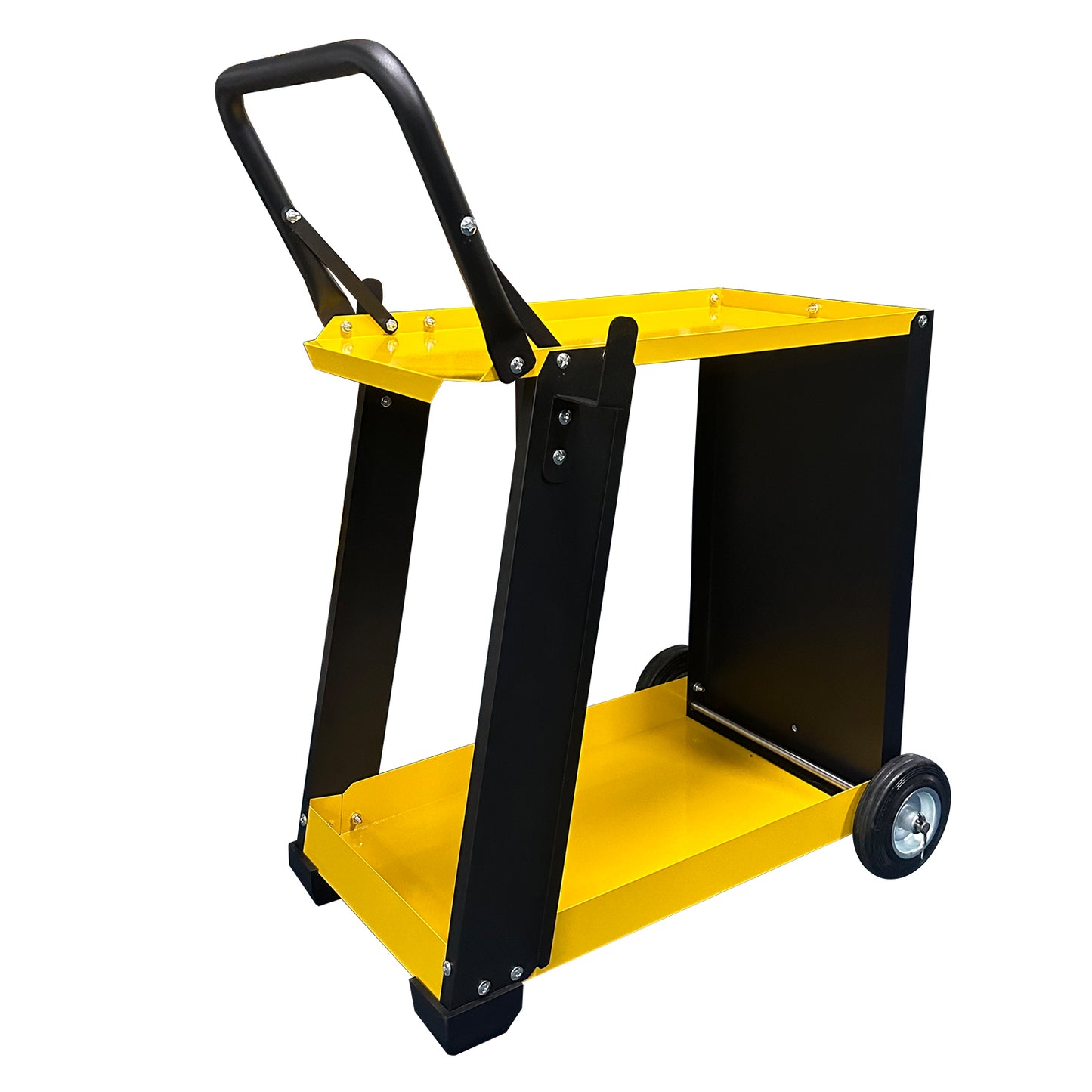 WTC2-T01 Welding tool trolley cart double layers with big back wheel