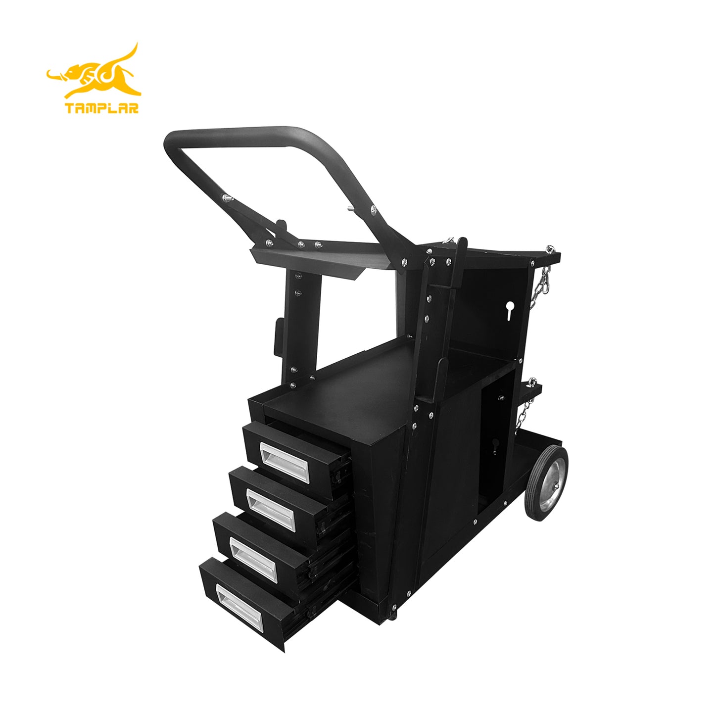 WTC3-T03 Drawer cabinet plasma cutter storage welding machine mig welder cart mma tig plasma cutting machine cart