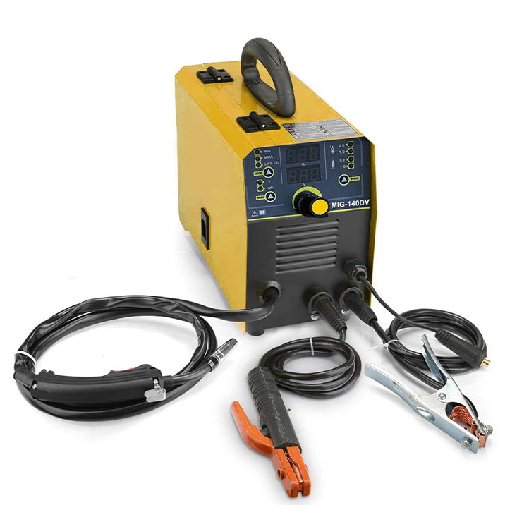 MIG-140DV Popular Style Dual voltage  Arc Welding Mini Portable Stick Arc Welders Flux Special Mig Welding Machine