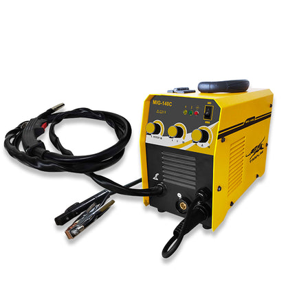 MIG-140C Oem Acceptable Gasless Flux welding machine 140A Portable Co2 Welder Welding Machine brand Without Gas