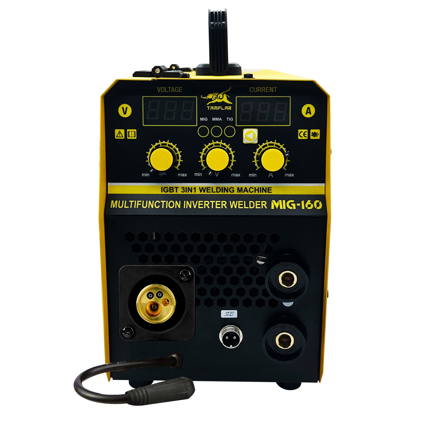 MIG-160E High quality MIG-160E inverter two digital display custom brand mig welder portable soldadora inverter