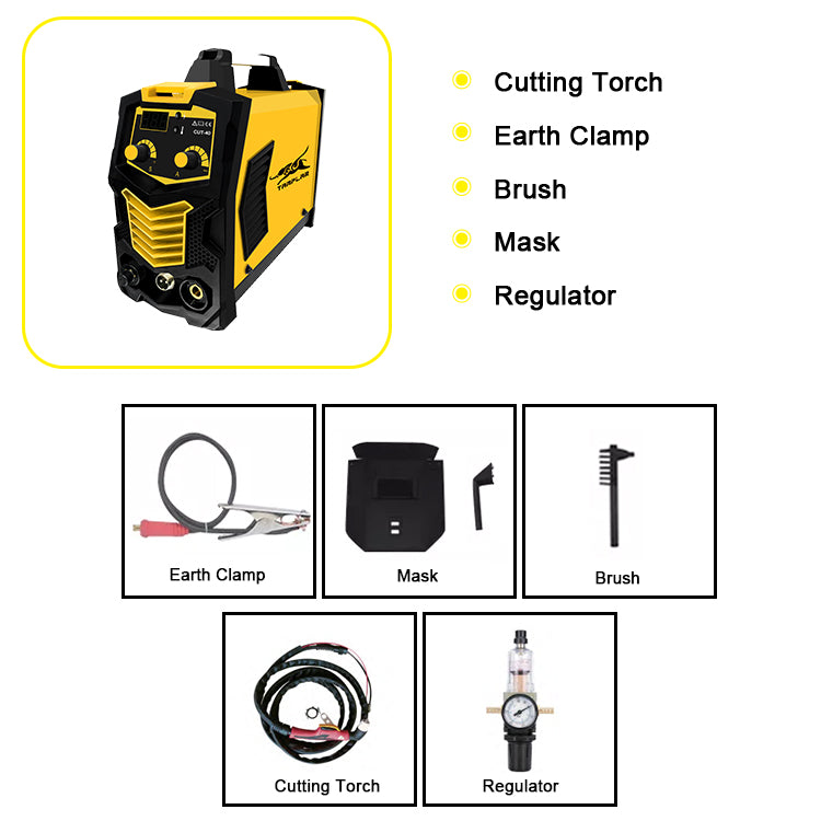 CUT-40 New Process 220V Cut Thickness 15Mm Cutting Surface 8Mm Plasma Cutter