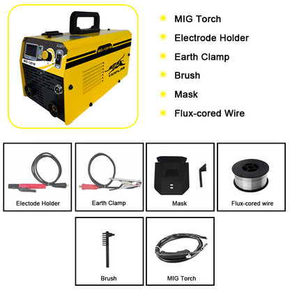 MIG-1202M 220V Portable Mma Mig 1Kg Wire Holder Metal Gasless 220V Welding Wire Machines Welding Machines