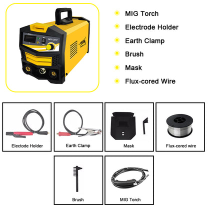 MIG-1202P High Quality Wholesale Mig Mma 2 In 1 Mig Welding Machine Without Gas Welder welding machine