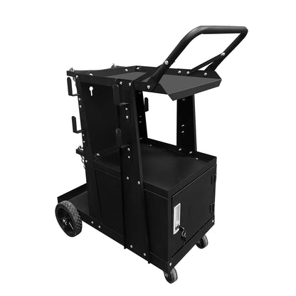 WTC3-T02 Tamplar Heavy Duty Welding machine Cart with Lock trolley MIG MMA TIG PLASMA Cutter cart