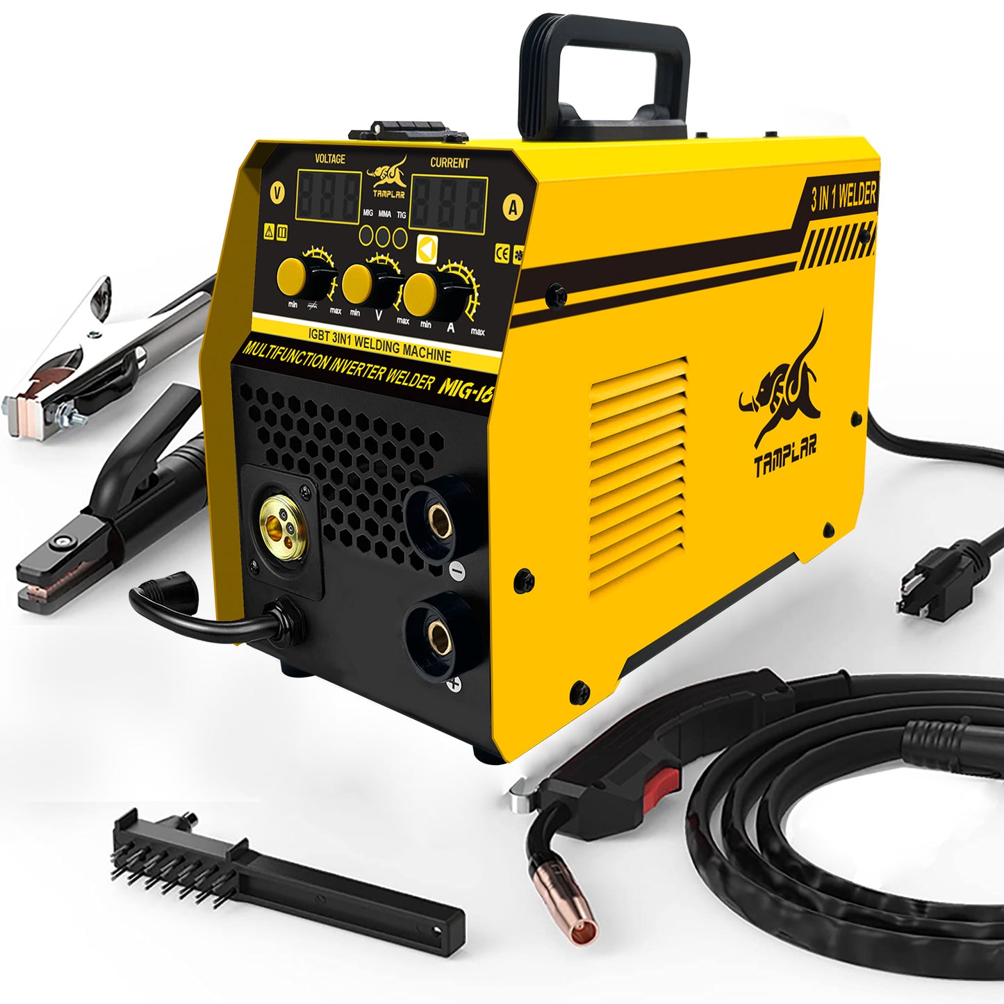 MIG-160E High quality MIG-160E inverter two digital display custom brand mig welder portable soldadora inverter