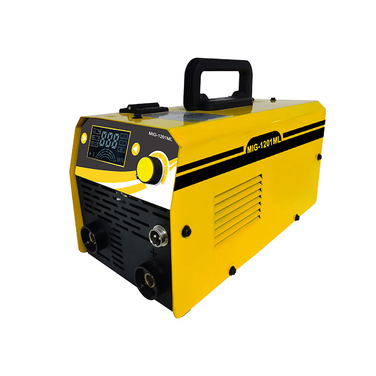 MIG-1201ML Mini portable Mma Mig Lift-tig Support de fil 1Kg Machine à souder 110V pour métal bricolage mig avec écran LCD