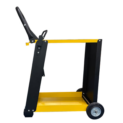 WTC2-T01 Welding tool trolley cart double layers with big back wheel