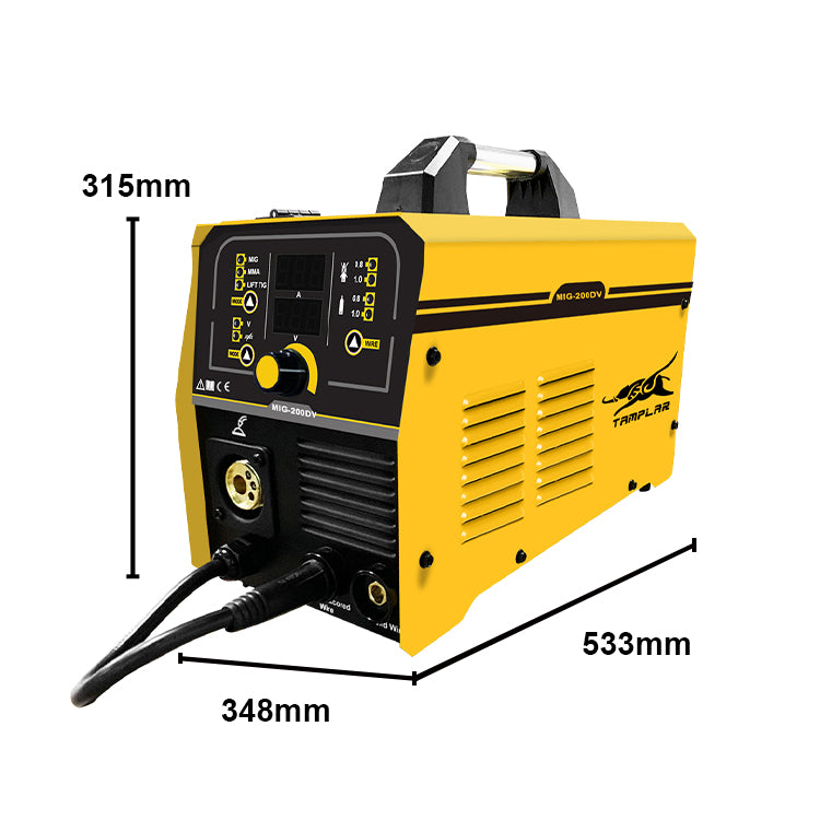 MIG-200DV Multi Function Portable 220V Mig Mma Mag Tig 4 In 1 Mig Welding Machine For Prices Affordable