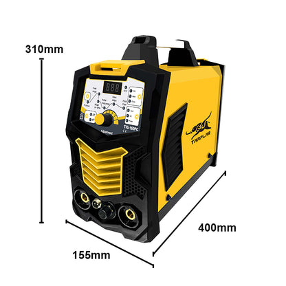 TIG-160PC Factory Sale Inverter 220V Tig Mma clean 3 in 1 welding machine 160amp Igbt Pulse Small Tig Welder