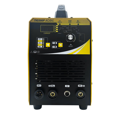 TIG-200P ACDC Pulse MMA TIG 200a Welder 220V for stainless steel aluminum inverter IGBT tig argon machine welding